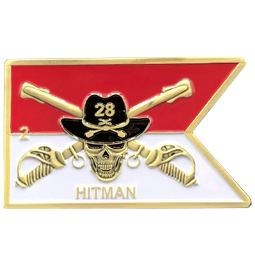 28-2 Hitman Custom Belt Buckle