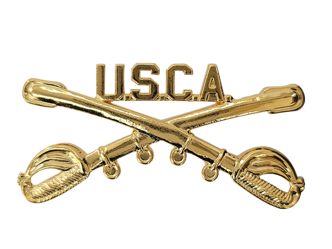 USCA Cavalry Regimental Crossed Sabers Large