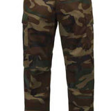 Camo Tactical BDU Pants - Woodland Camo