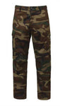Camo Tactical BDU Pants - Woodland Camo