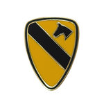 1st Cavalry Division 1-inch Pin