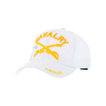Cavalry Crossed Sabers Ball Cap - White