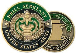 Army Drill Sergeant Challenge Coin