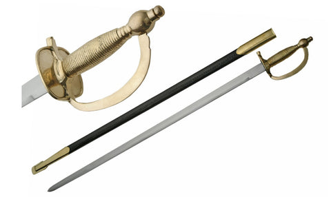 1840 NCO Sword 40" with Leather Sheath