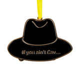 Cavalry Stetson Metal Ornament