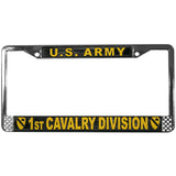 1st Cavalry Division License Plate Frame