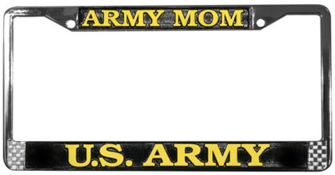 U.S. Army Mom License Plate Frame