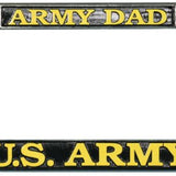 U.S. Army Dad License Plate Frame