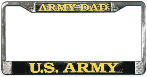 U.S. Army Dad License Plate Frame