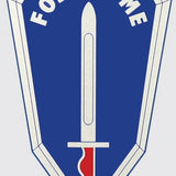 U.S. Army Infantry "Follow Me" Decal 3.25 x 5.25