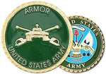 U.S. Army Armor Challenge Coin