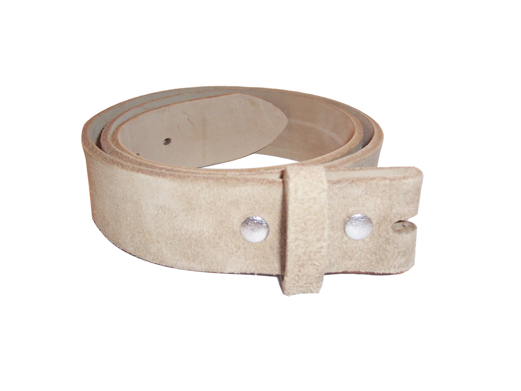 Desert Tan Suede Belt 46