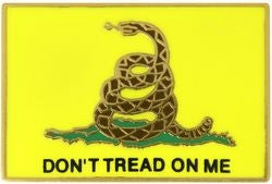 Gadsden Flag "Don't Tread on Me" Lapel Pin