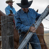 Black Stetson Western Hat: Skyline 6X Fur Felt