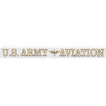 16" ARMY AVIATION WINDOW STICKER