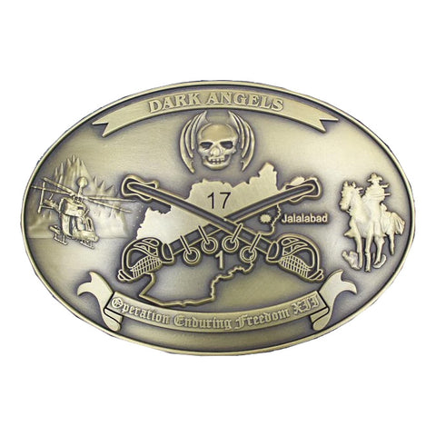 1-17 Cav Belt Buckle