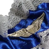 CavHooah Aviation Blue Garter