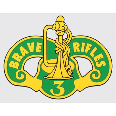 3d ACR Brave Rifles Window Sticker