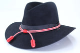 Hat Cord Red White Engineer