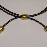 Hat Cord Gold Black Commissioned Officer