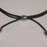 Hat Cord Silver Black Warrant Officer