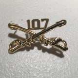 107th Cavalry Regimental Crossed Sabers Standard