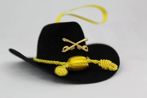 CavHooah Cavalry Hat Christmas Ornament Enlisted