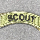 Scout Tab Patch Green
