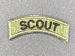 Scout Tab Patch Green