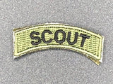 Scout Tab Patch Green
