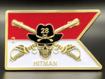 28-2 Hitman Custom Belt Buckle