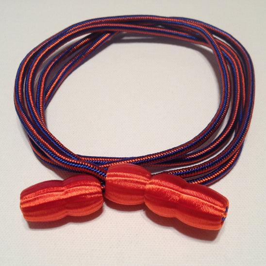 Hat Cord - Blue - Orange - Aviation - CavHooah.com