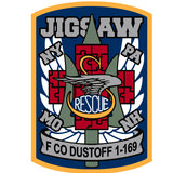 F Co. 1-169 Dustoff Sticker 