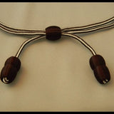 Hat Cord Maroon and White Hospital Corps Dental