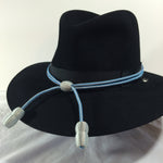 Hat Cord Light Blue and Grey Military Intelligence