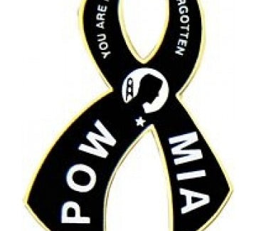 POW MIA Ribbon Pin