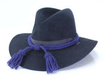Civil War Style Hat Cord - Navy Blue Chemical