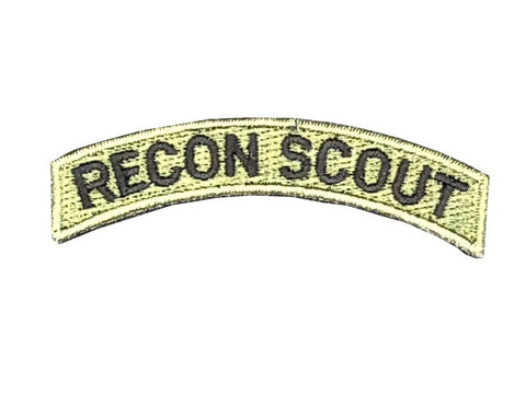 Recon Scout Tab Patch Green