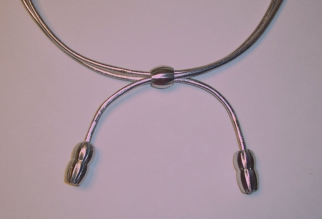 Hat Cord Solid Silver Senior Warrant Officer